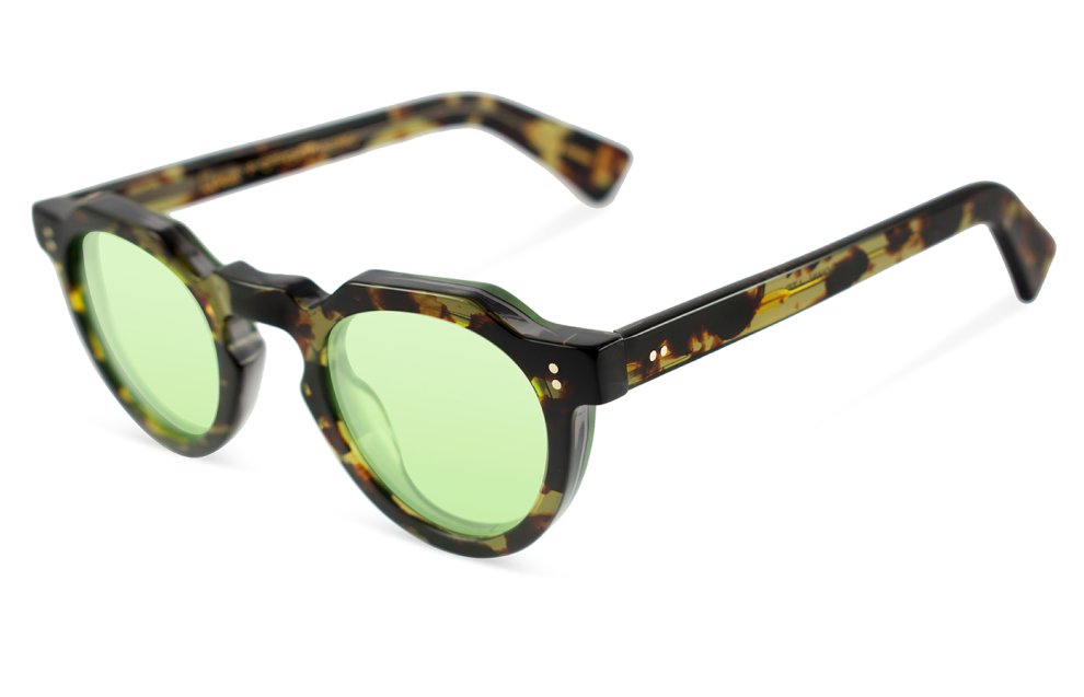 Lesca Lunetier x Ottica Tullino - Crown Panto 8 mm green